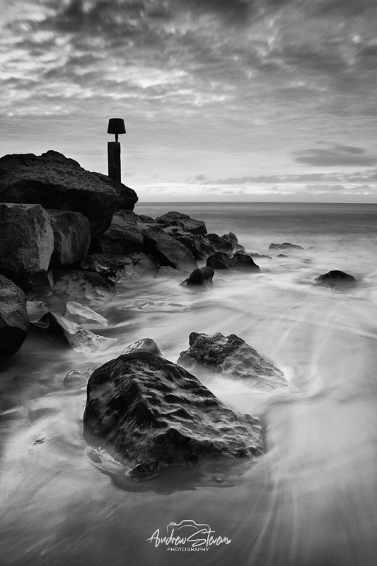 Hengistbury Head (asp100-2853bw)